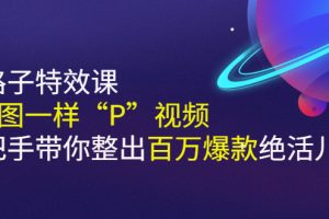 《野路子特效课：像P图一样“P”视频》手把手带你整出百万爆款绝活儿